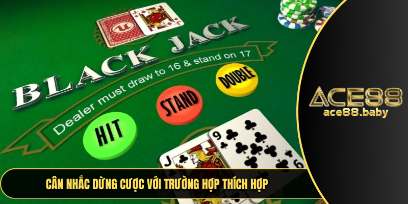 Cân nhắc dừng cược với trường hợp thích hợp