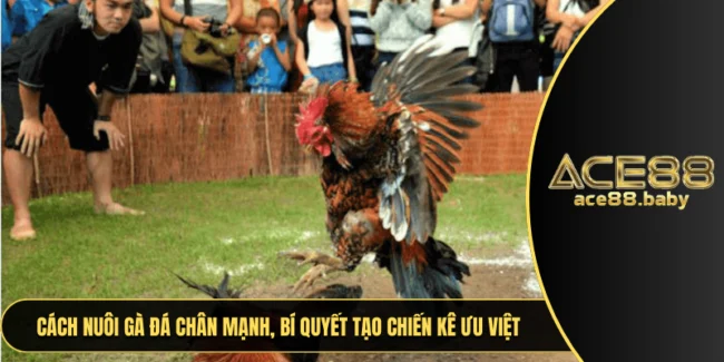 Cách Nuôi Gà Đá Chân Mạnh